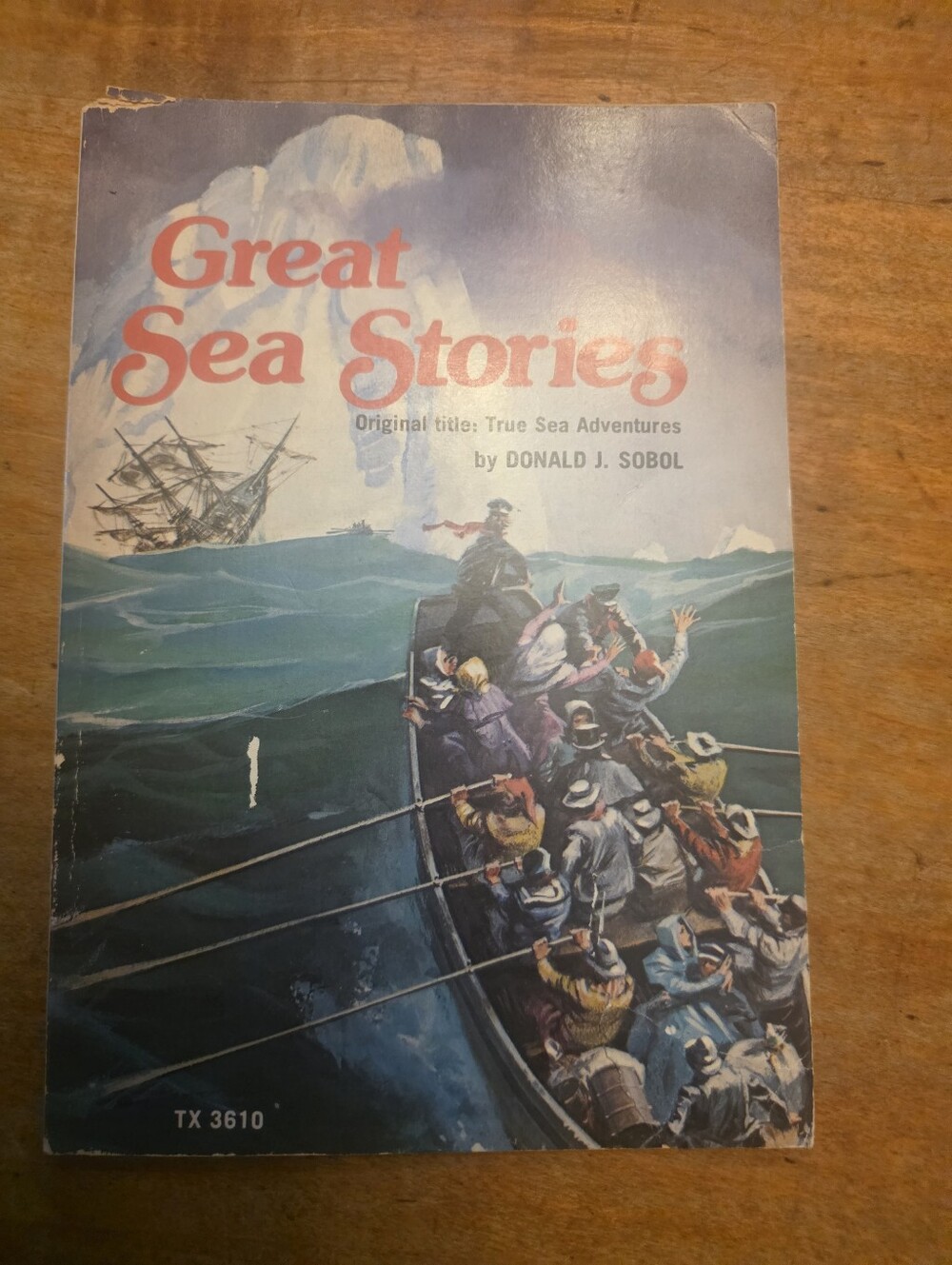Great Sea Stories Donald J. Sobol 1975 True Sea Adventures Scholastic